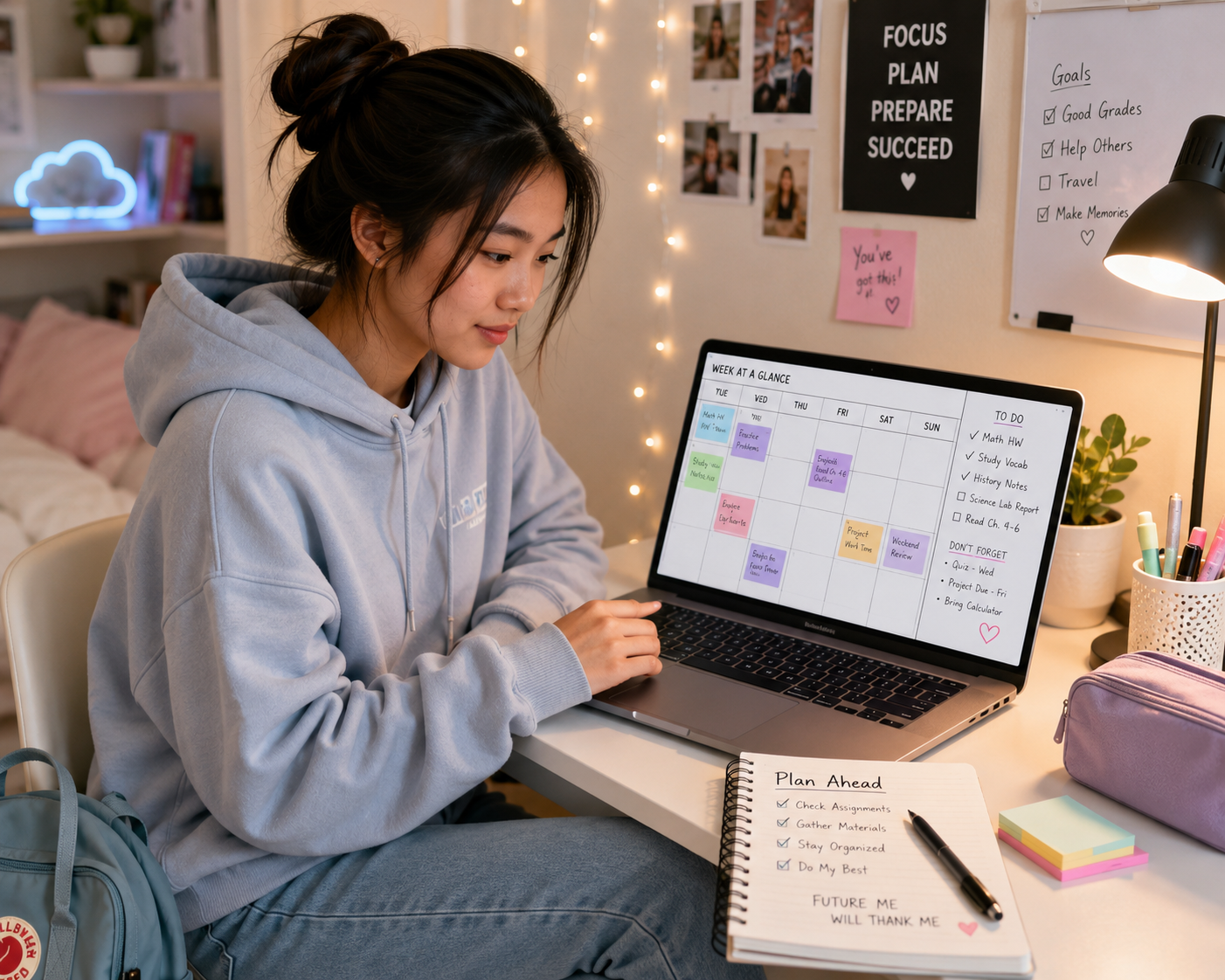 Student overwhelmed by workload